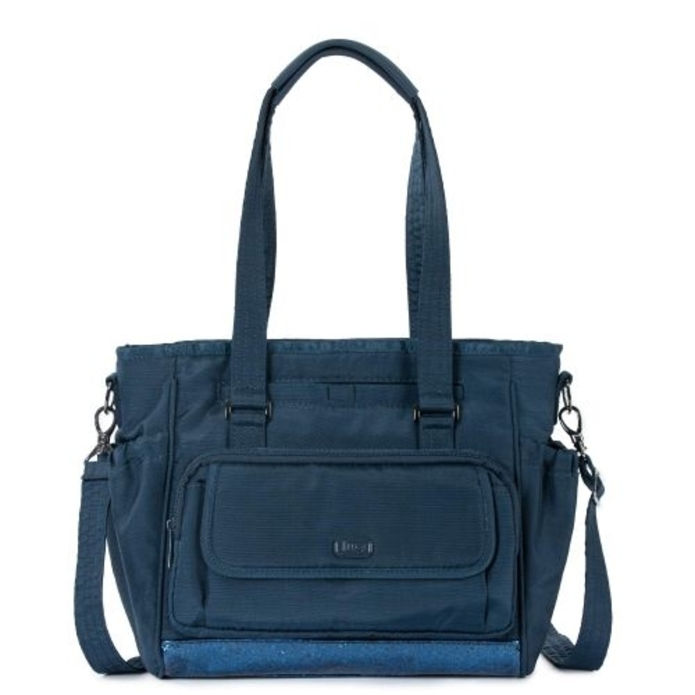 Lug Promenade Crossbody Tote Bag, Navy
